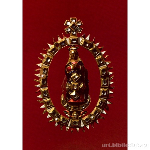 Подвеска «Мария на полумесяце»