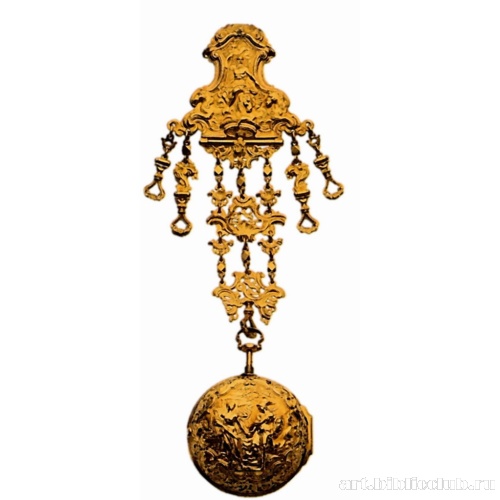 Цепь с часами