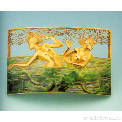 Пряжка для колье «Две наяды»