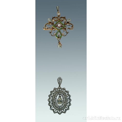 Брошь-кулон, кулон