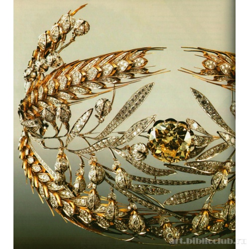 Диадема «Русское поле». Фрагмент