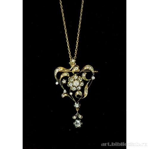 Брошь-кулон