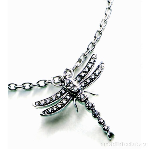 Подвеска «Стрекоза» с цепочкой