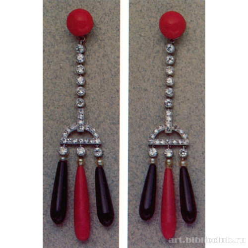 Серьги подвесные