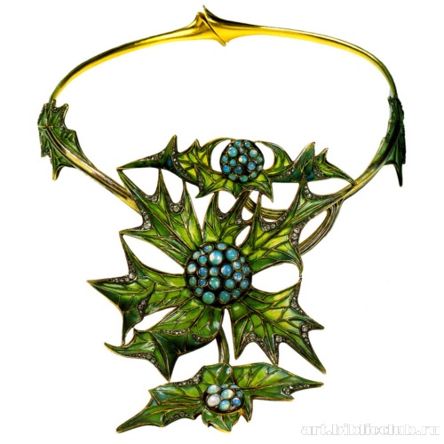 Колье «Чертополох»