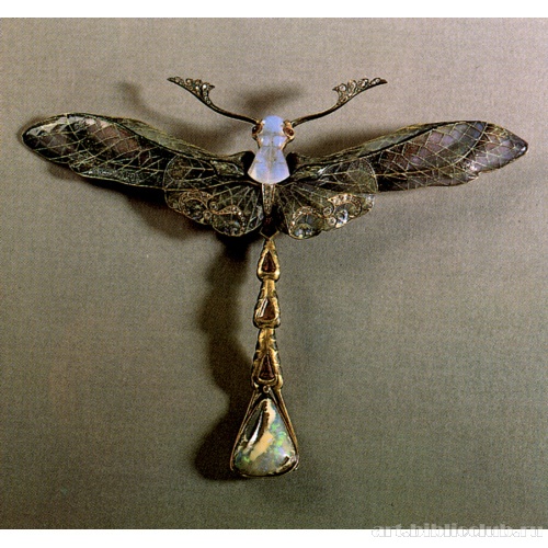 Брошь-кулон «Стрекоза»