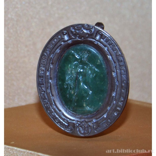 Печать с изображением Геракла. Вид сбоку