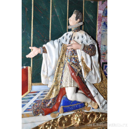 Ex Voto Козимо II Медичи. Фрагмент