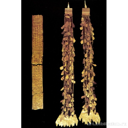 Серьги и браслет. Троя