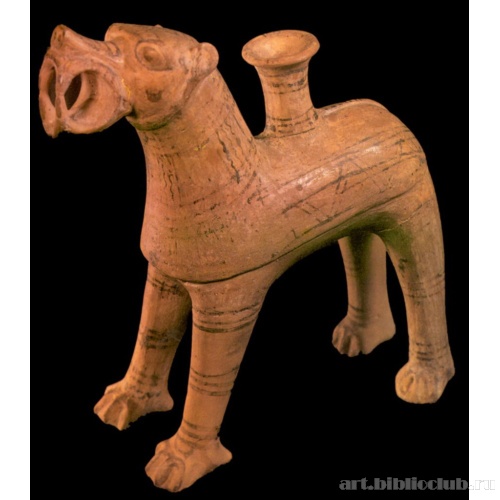 Ритуальный кубок в форме льва