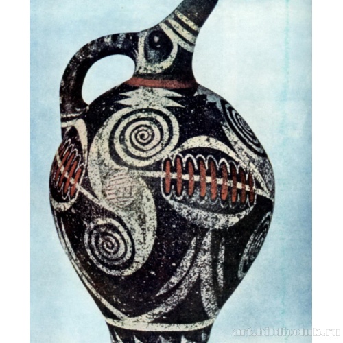 Кувшин стиля камарес из дворца в Фесте