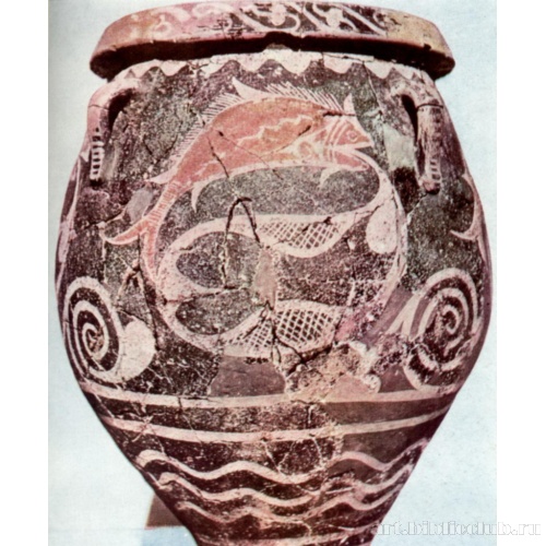 Пифос стиля камарес из дворца в Фесте