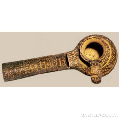 Расписной фригийский сосуд с длинным носиком