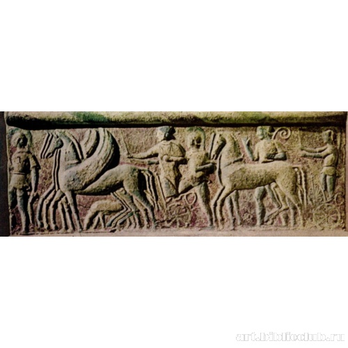 Процессия богов. Деталь. Рельеф из Палестины