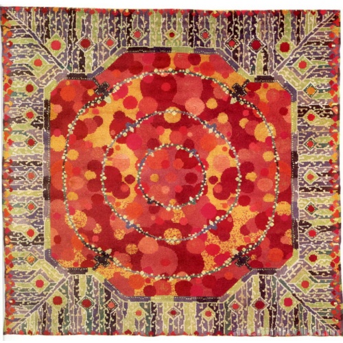 Ковер, вытканный вручную для особняка Тиме