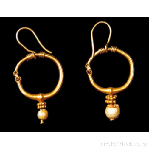 Золотые серьги