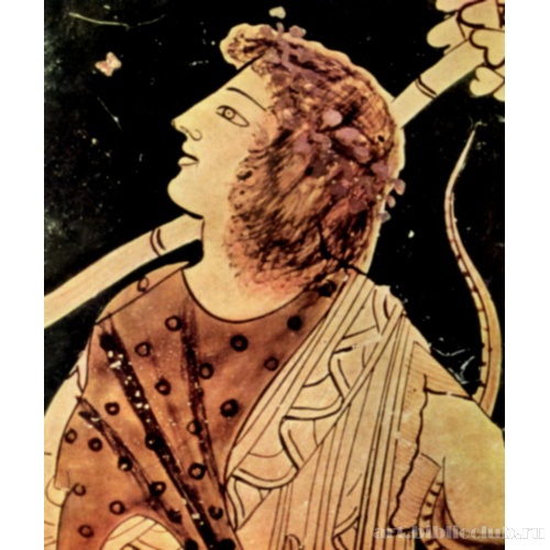 Менада. Деталь росписи амфоры, из Вульчи