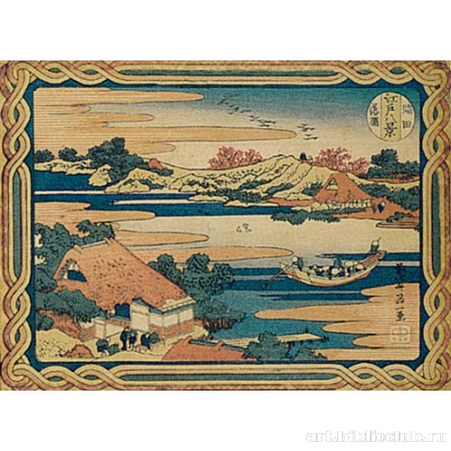 Лист из серии «Восемь видов Эдо»