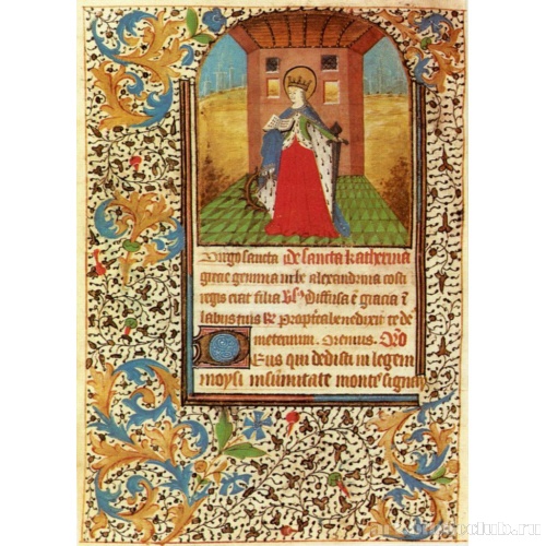 Книга часов. Нант. Св. Екатерина