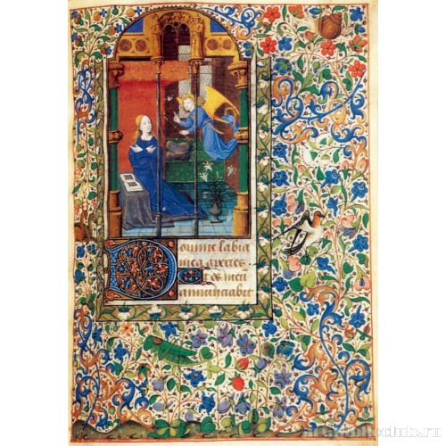 Книга часов. Париж. Благовещение