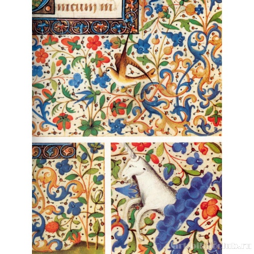 Книга часов. Париж. Встреча Марии и Елизаветы. Христос перед Пилатом. Пятидесятница. Фрагменты