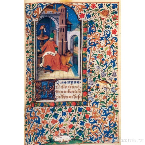 Книга часов. Париж. Св. Марк Евангелист