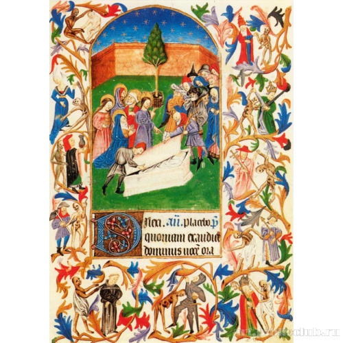 Книга часов. Савойя. Воскрешение Лазаря