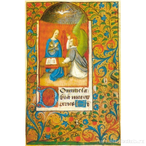 Книга часов. Шартр (?). Благовещение