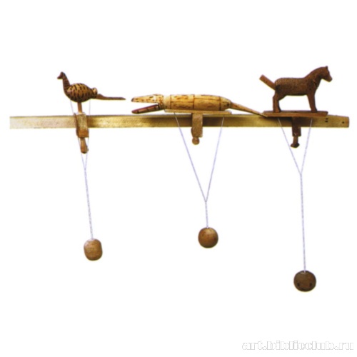 Игрушки с балансом: Птичка, Крокодил, Собачка