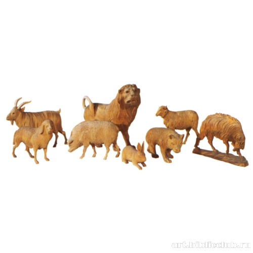 Козел, Собака, Свинья, Лев, Заяц, Медведь, Овца, Лошадь