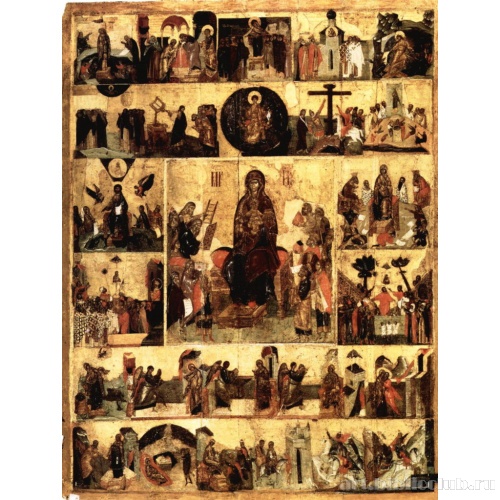 Похвала Богоматери с акафистом