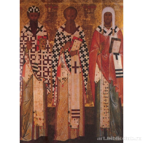 Кирилл, Афанасий Александрийский и Леонтий Ростовский