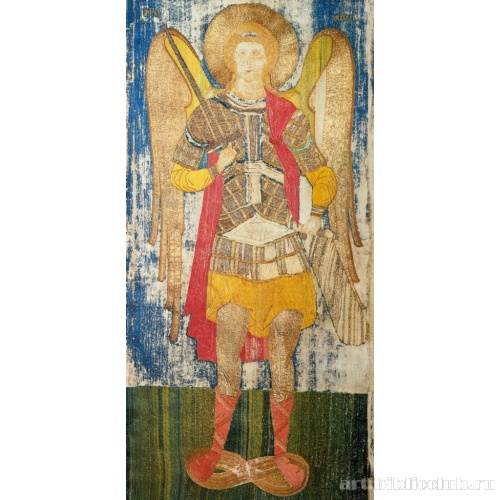 Шитая икона «Архангел Михаил»