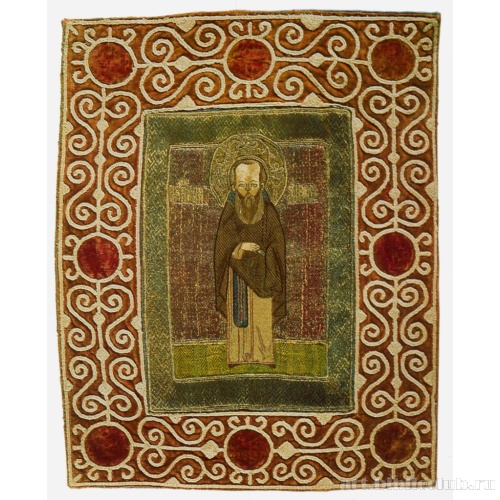 Пелена «Преподобный Кирилл Белозерский»