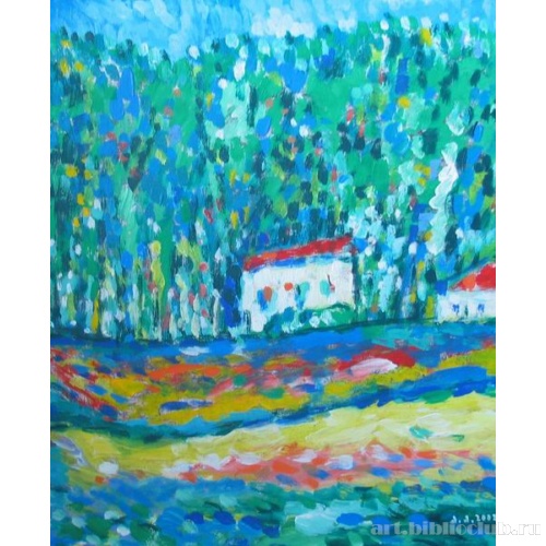 Домики в саду