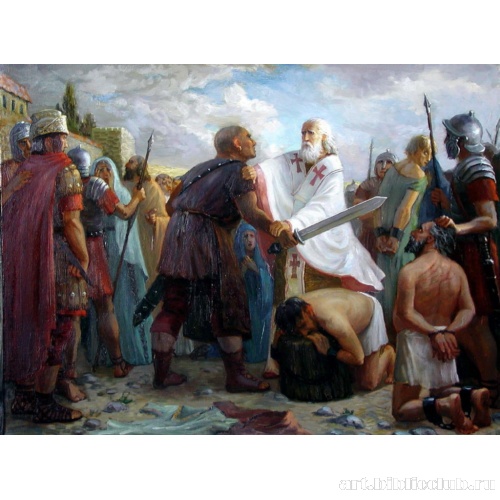 Николай Мирликийский избавляет от смерти трех невинно осужденных