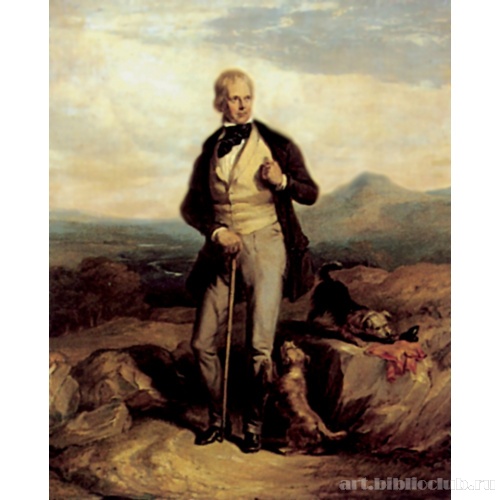 Портрет Вальтера Скотта