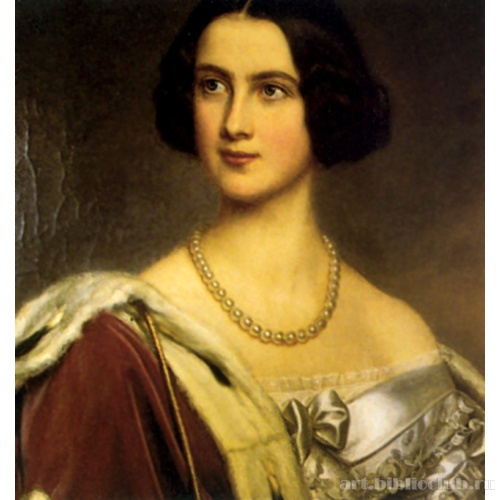 Портрет Марии Прусской, матери Людвига II. Галерея красавиц