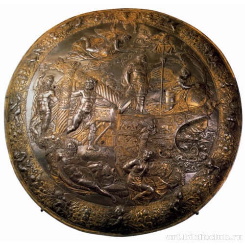 Круглый щит, принадлежавший Карлу Пятому