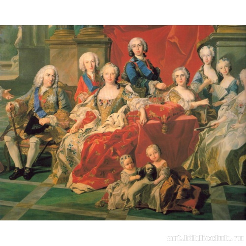 Семейство Филиппа Пятого и Изабеллы Фарнезе