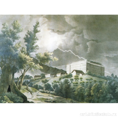 Вид дворца Риофрио