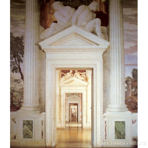 Вилла Барбаро. Анфилада комнат