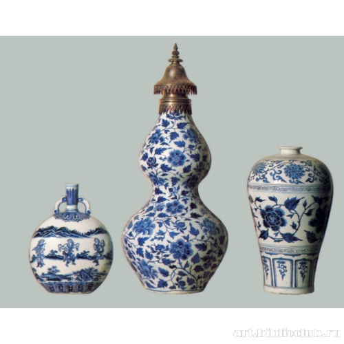 Фарфоровые вазы династии Мин