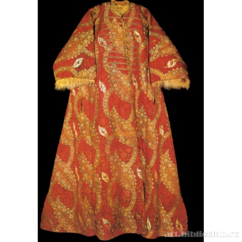 Кафтан султана Баязида Второго, подбитый мехом