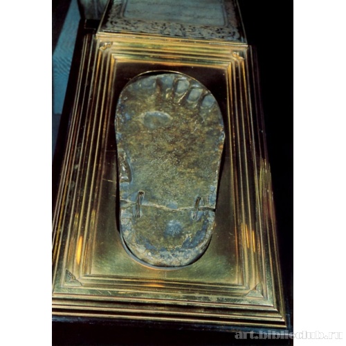 Отпечаток стопы пророка Мухаммеда