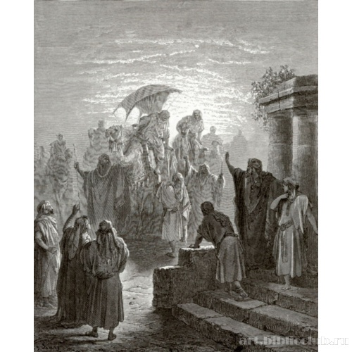 Исаак встречает Ревекку