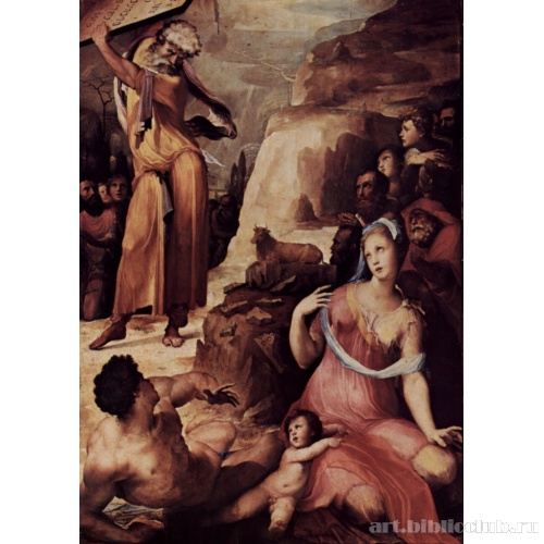 Обретение Моисеем скрижалей