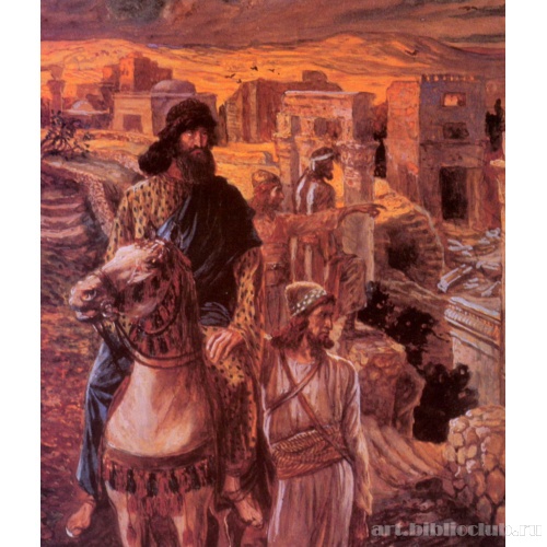 Неемия взирает на развалины Иерусалима