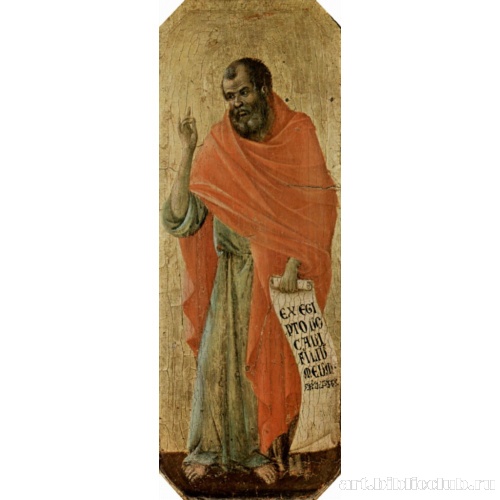 Пророк Осия. Алтарь Сиенского собора