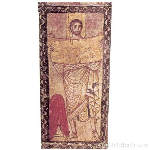 Синагога в Дура-Европос: пророк со свитком